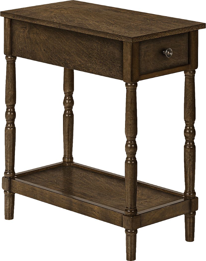 Wilrob Espresso Accent Table