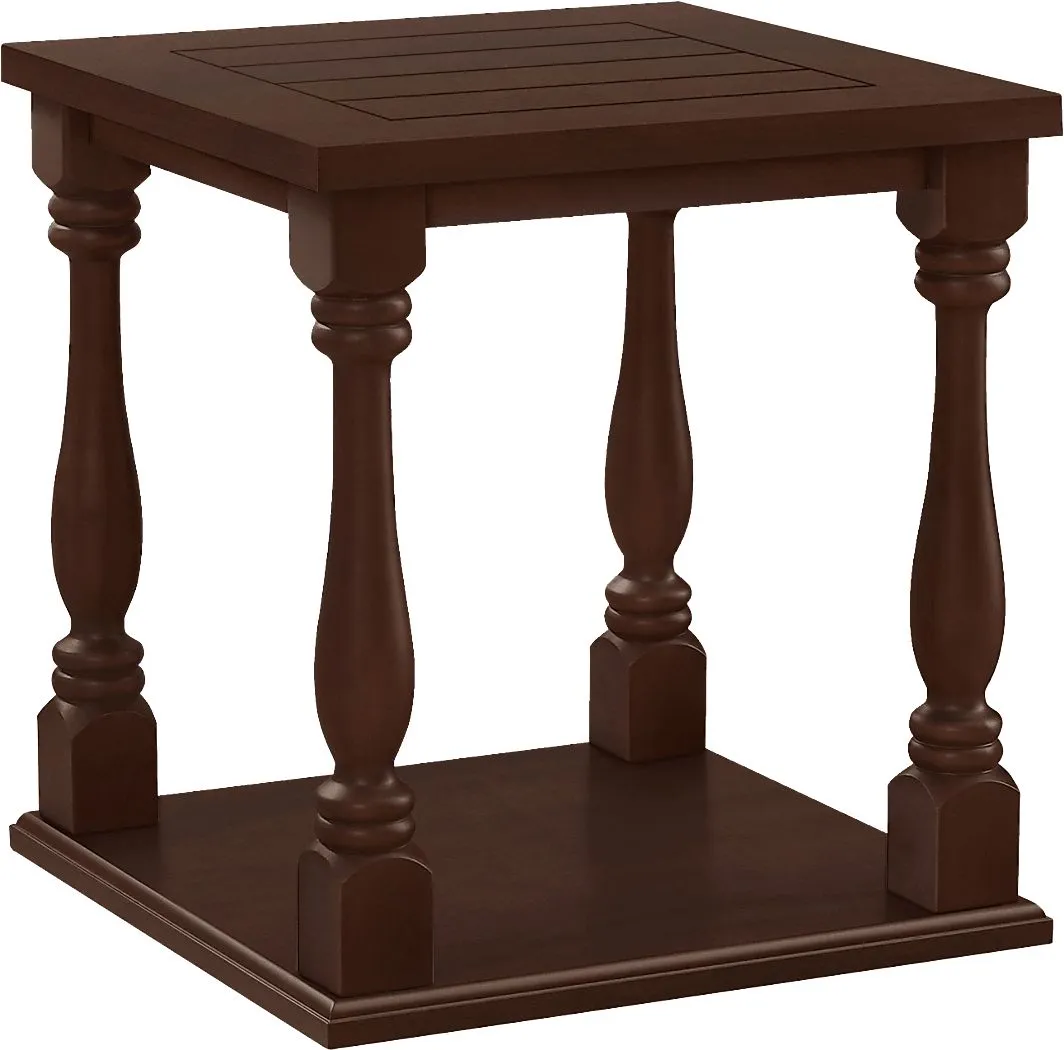 Bloxham Espresso Accent Table