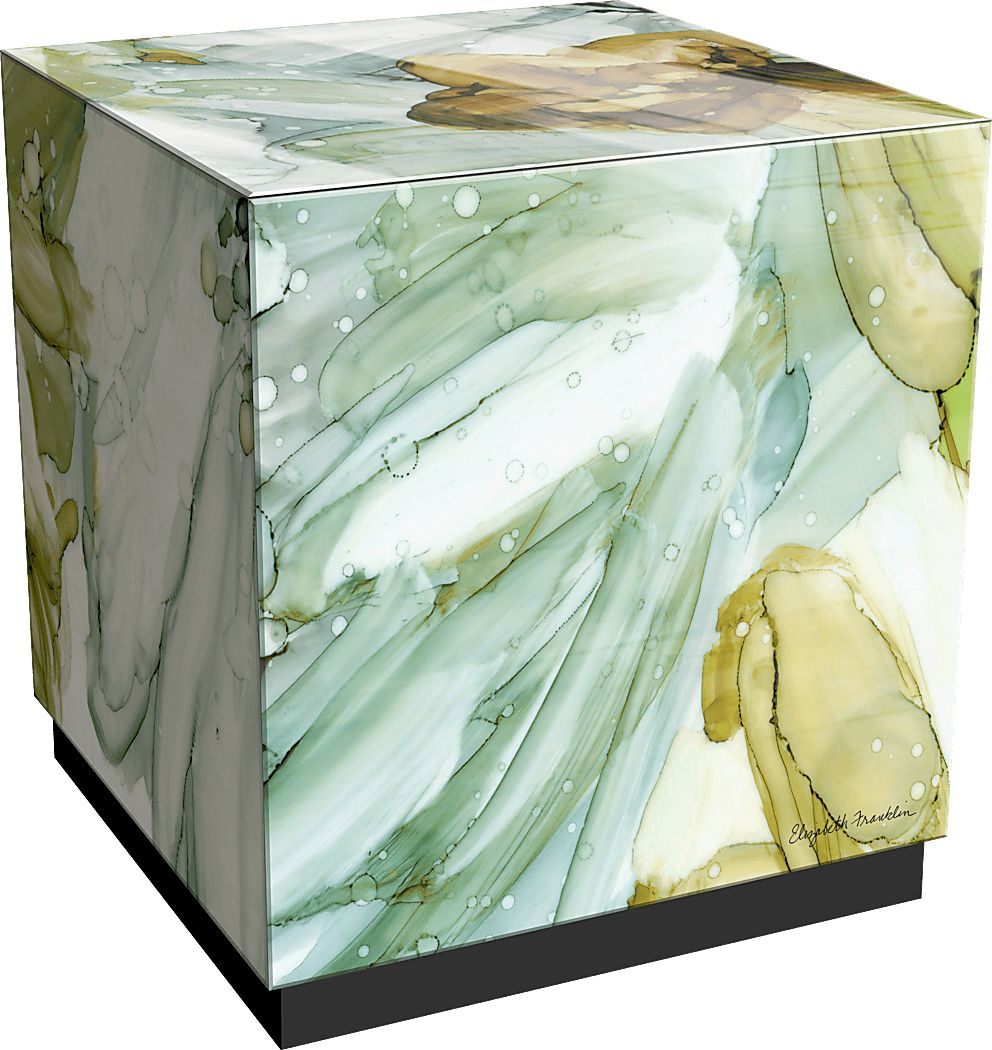 Lambrose Green Accent Table