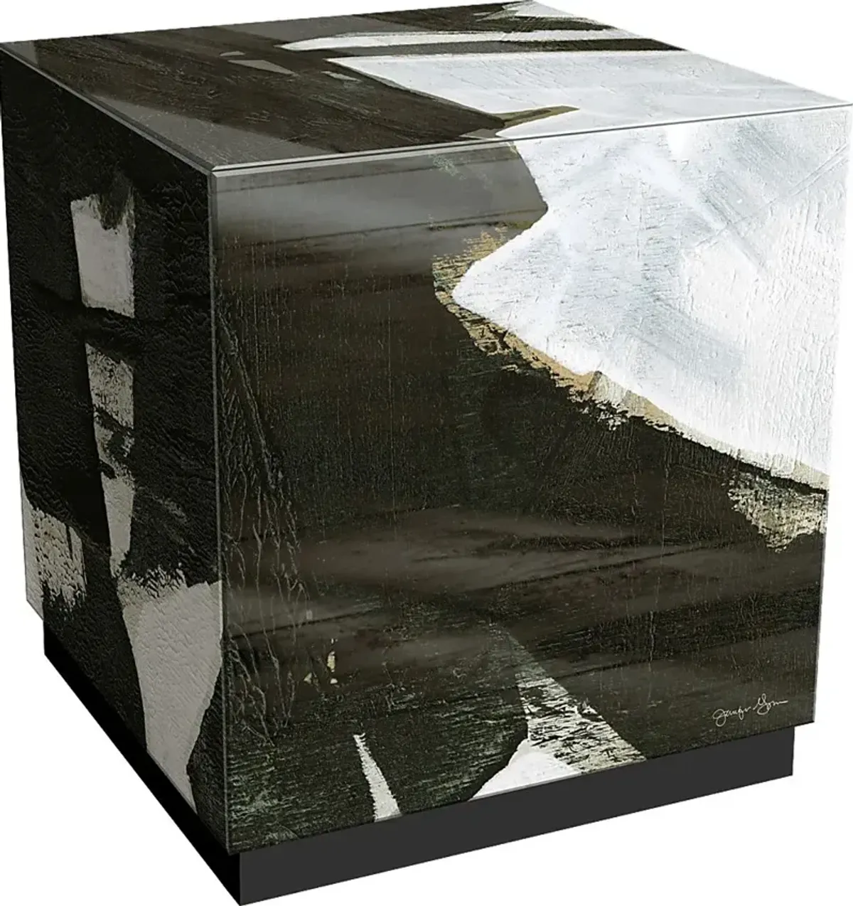 Montelargo Black Accent Table