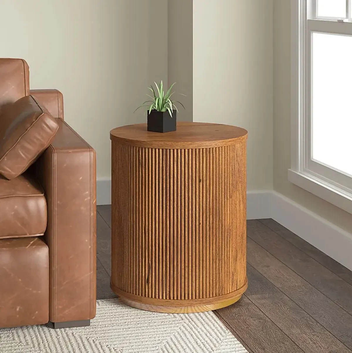 Gabre I Brown Accent Table