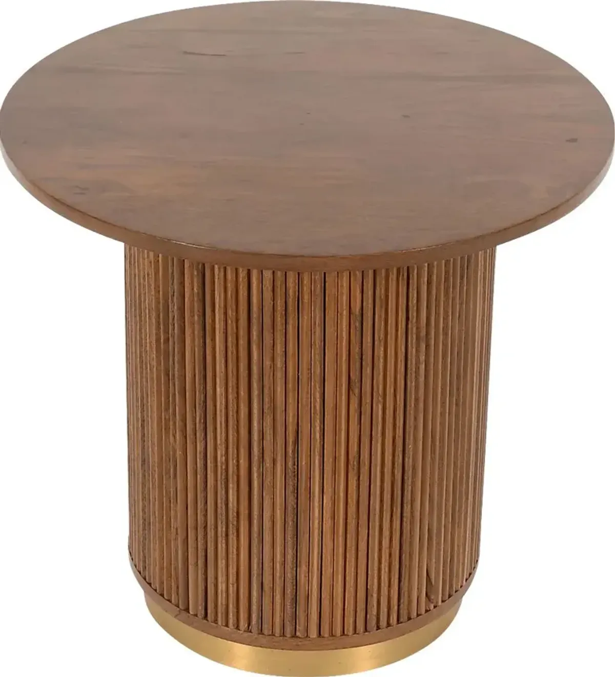 Gabre II Brown Accent Table