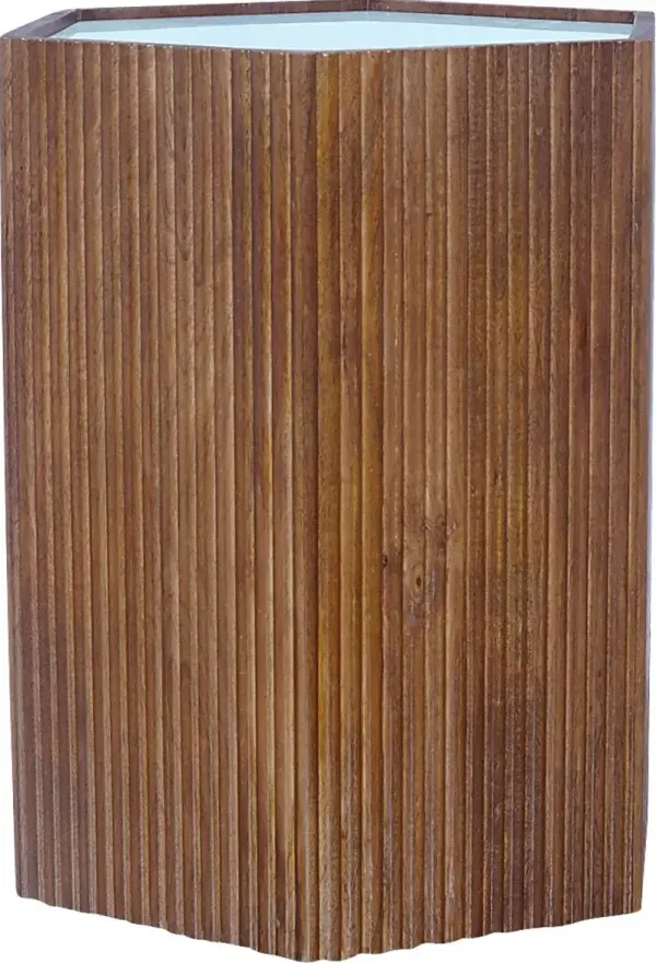 Shalio Brown Accent Table