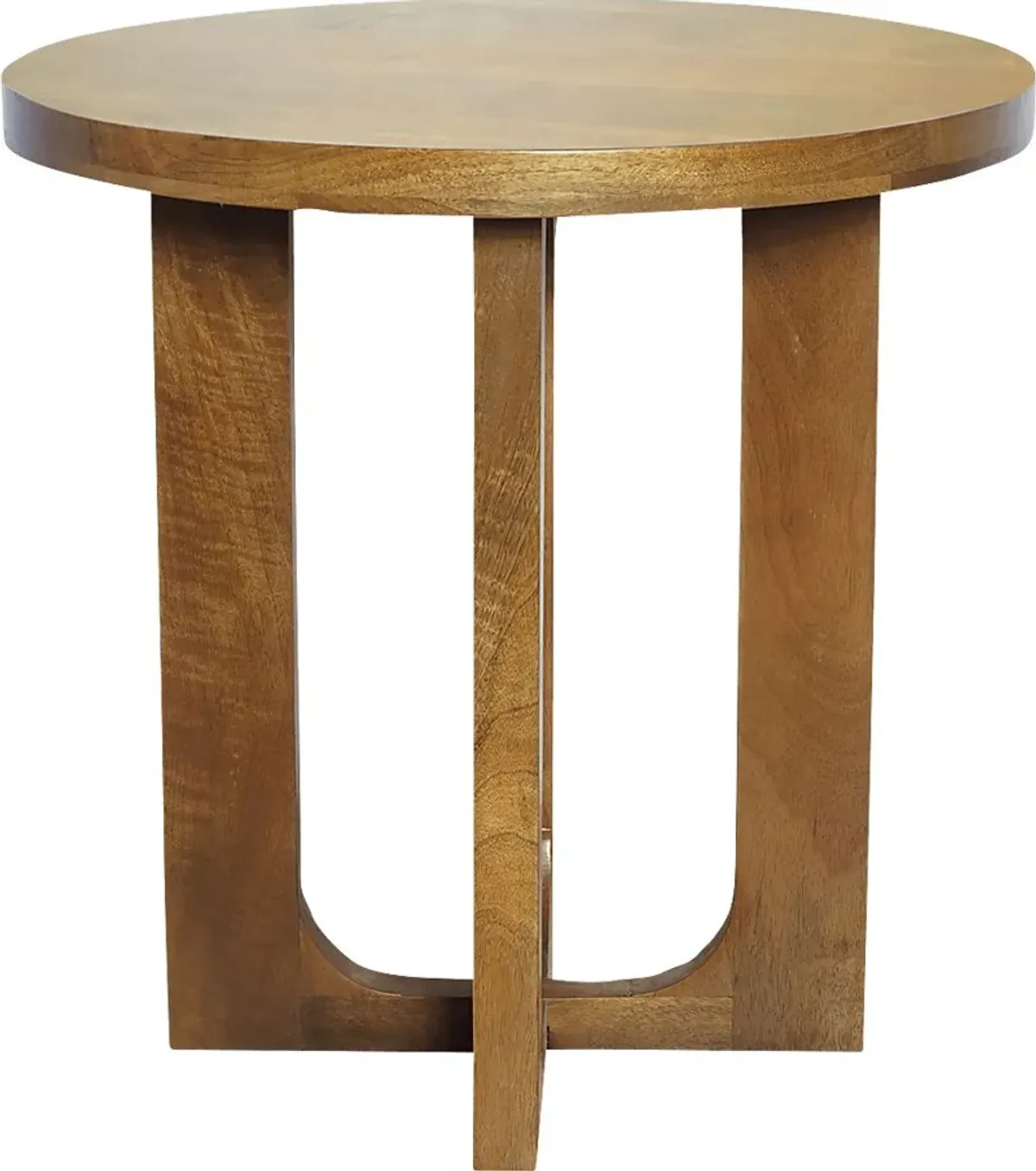 Dawro Brown Accent Table