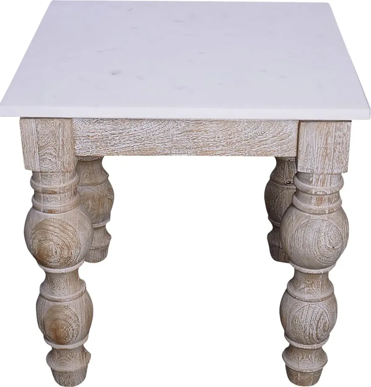 Tersari White Accent Table