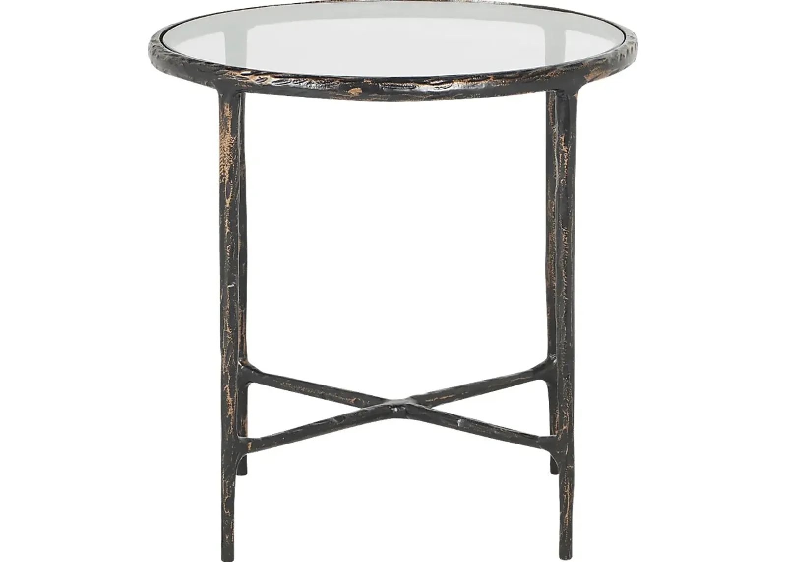 Nesilia I Black Accent Table