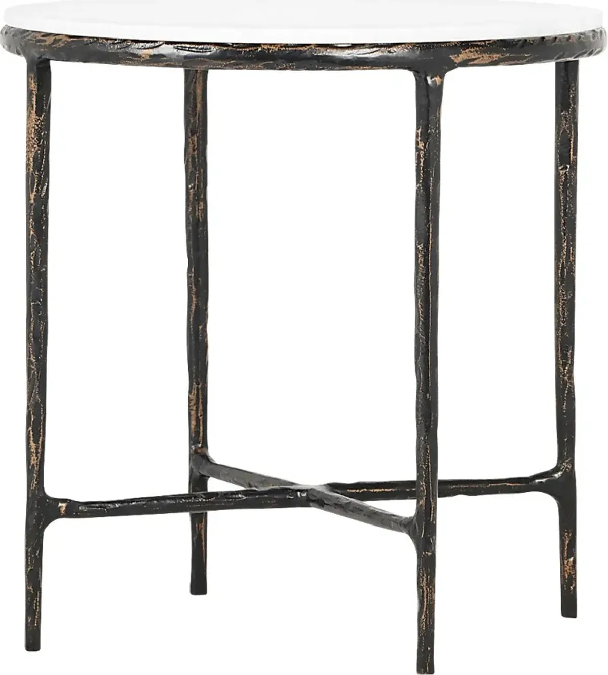 Nesilia II Black Accent Table