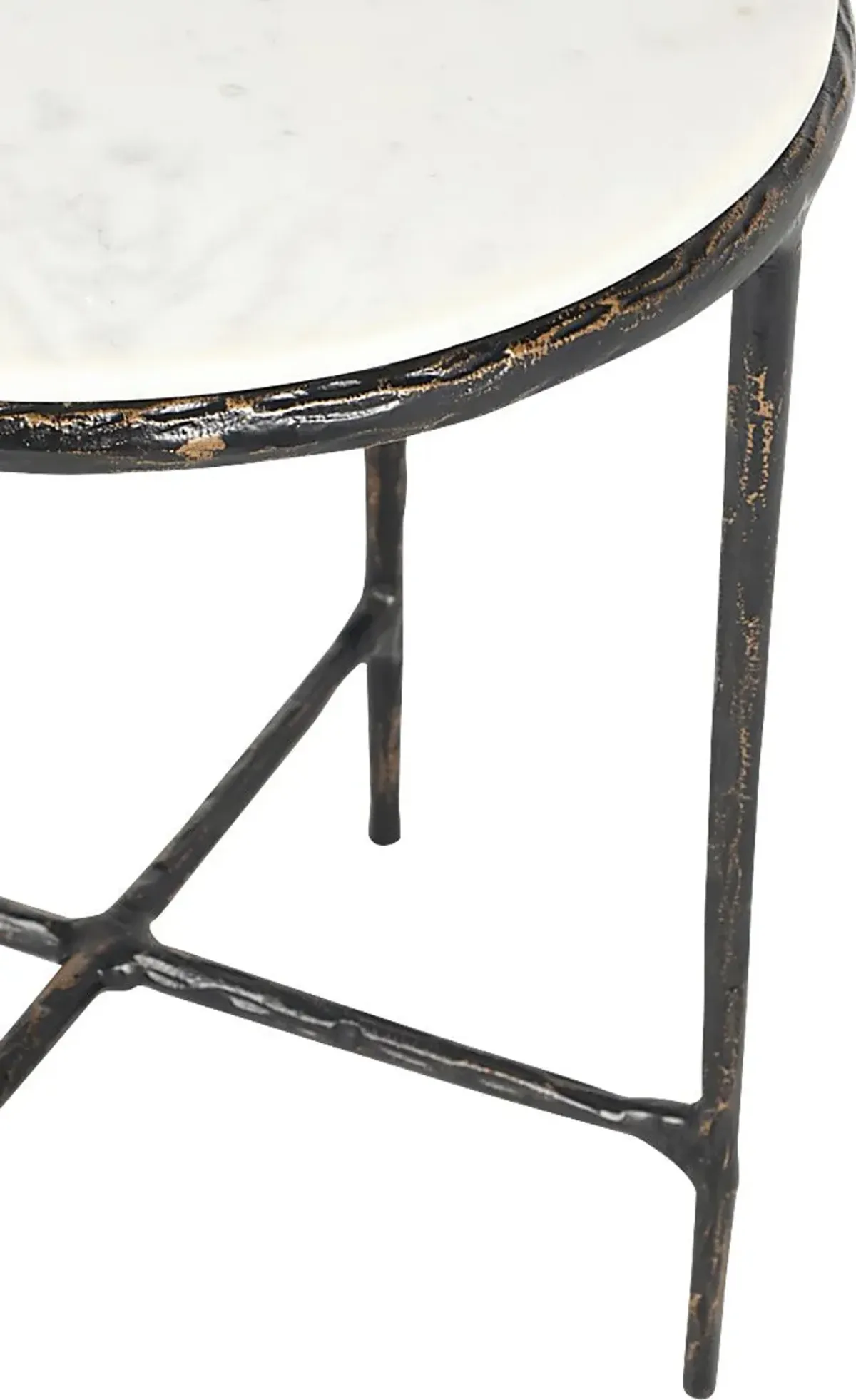 Nesilia II Black Accent Table