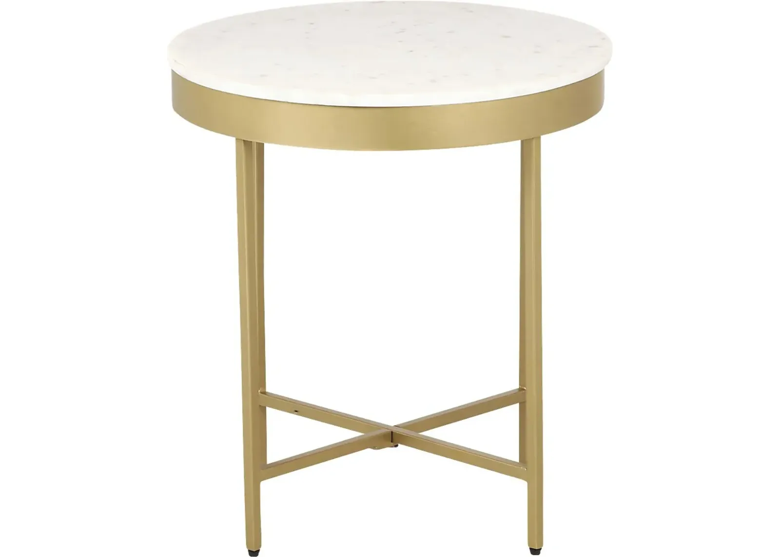 Amete II Gold Accent Table