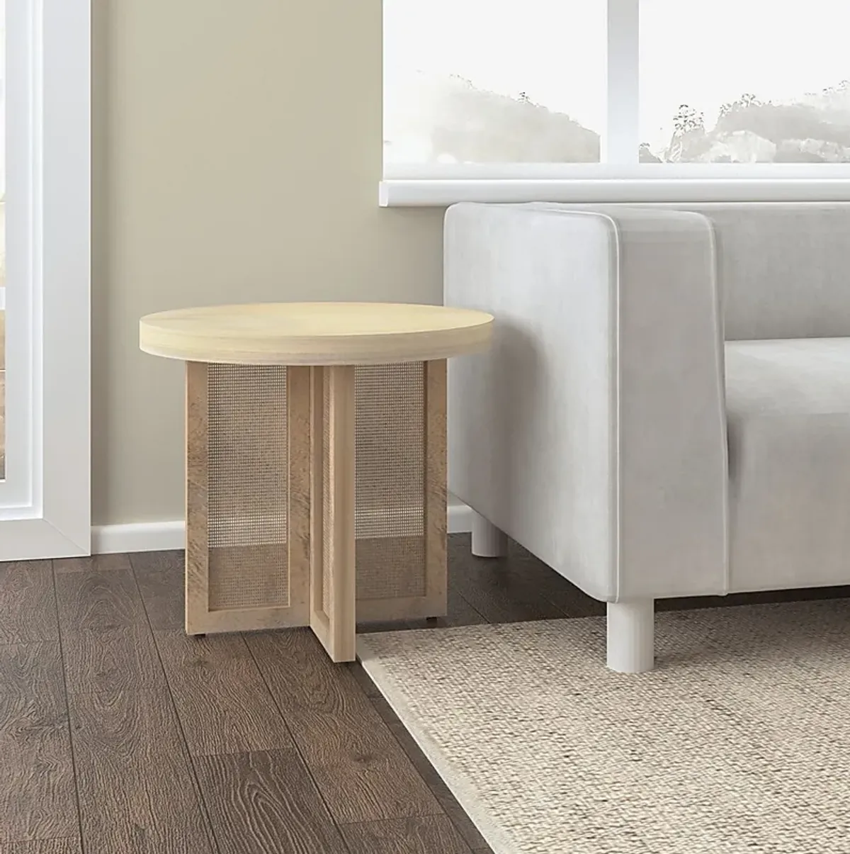 Igabi Natural Accent Table