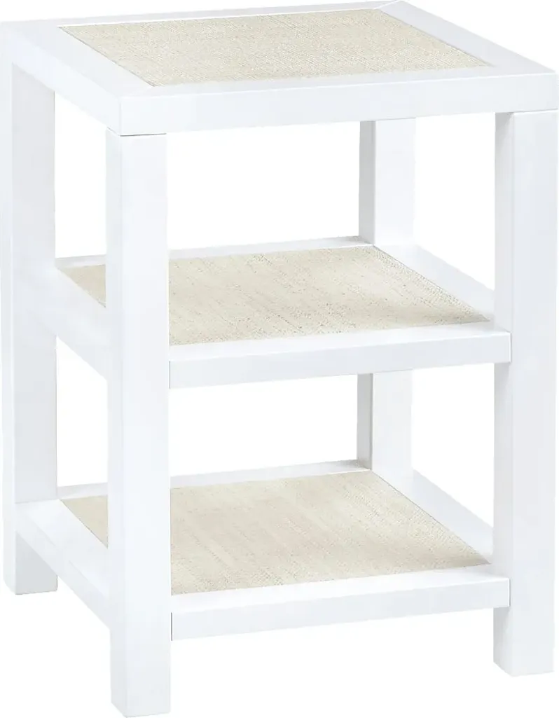 Parkmont White Accent Table