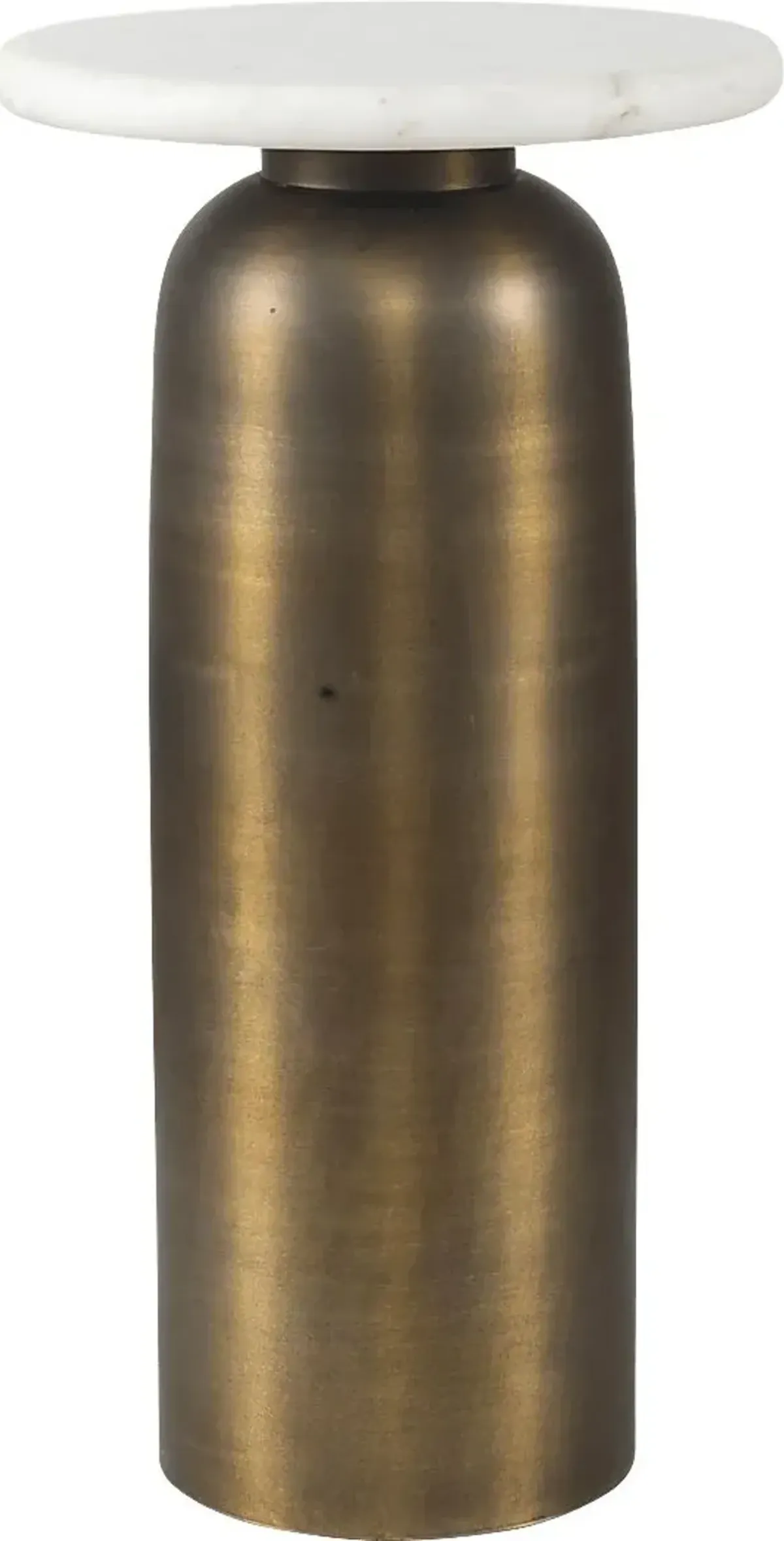 Nanuk White Accent Table