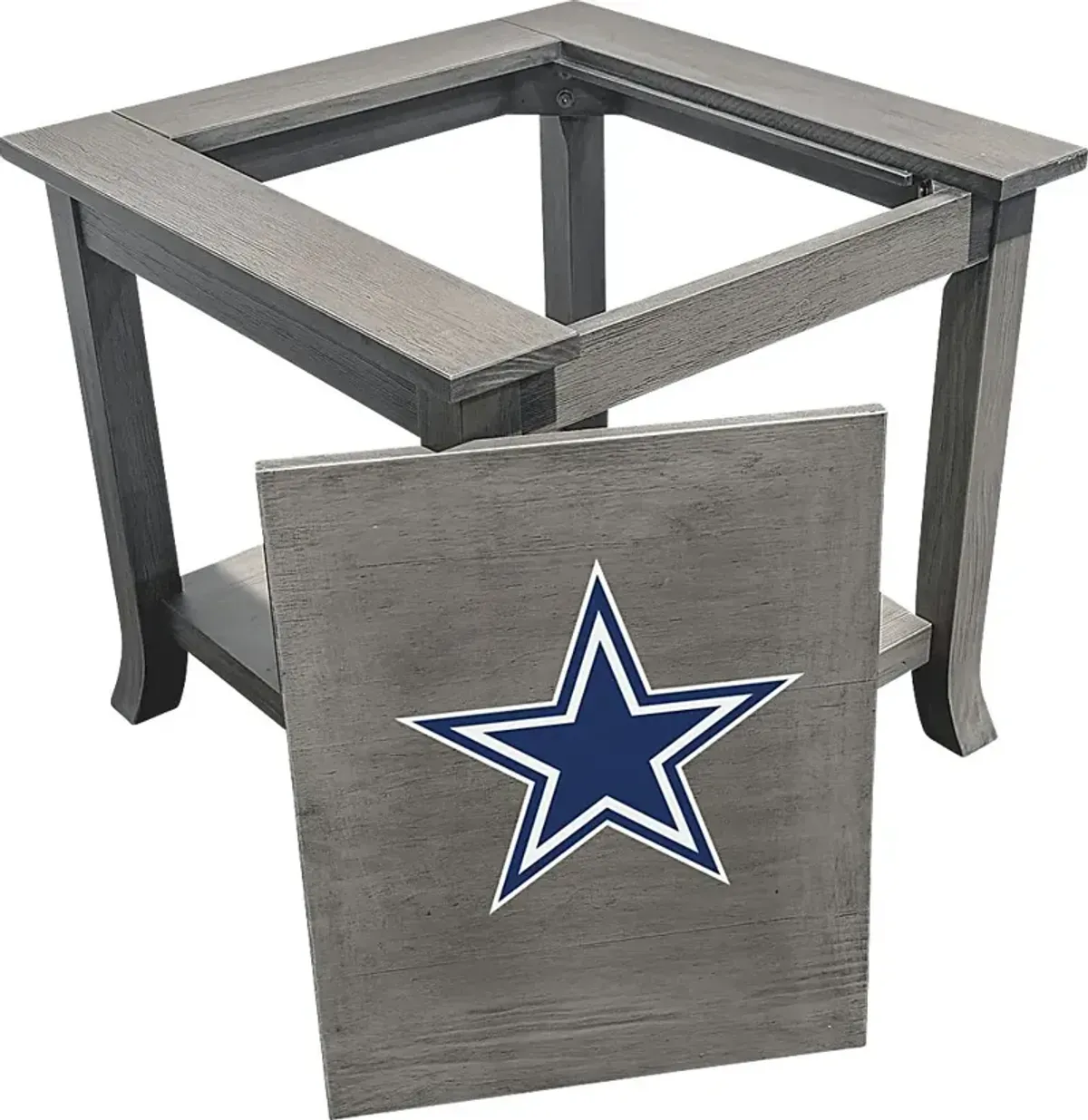 Dallas Cowboys Game Day End Table