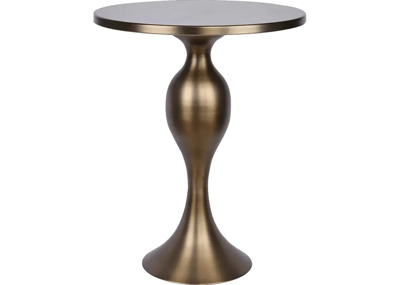 Zebula Bronze Accent Table