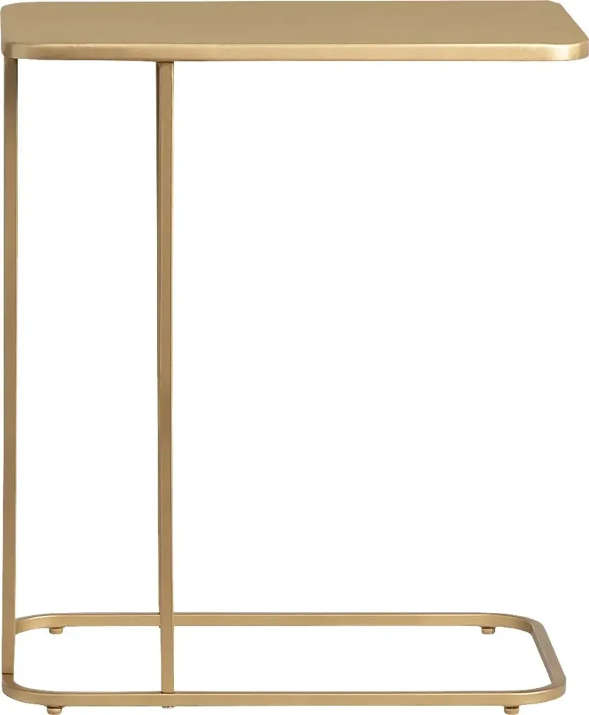 Adelay Gold Accent Table