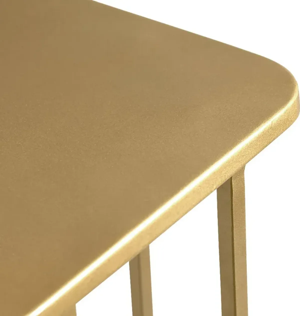 Adelay Gold Accent Table