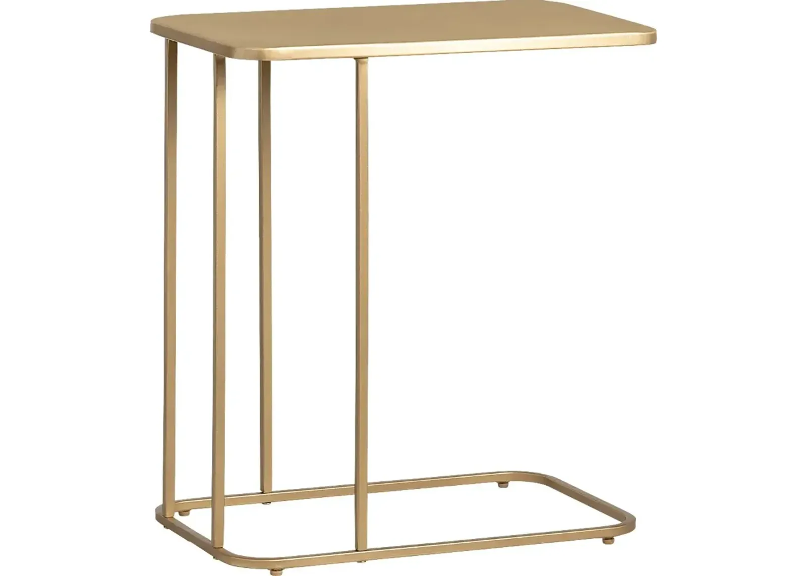 Adelay Gold Accent Table