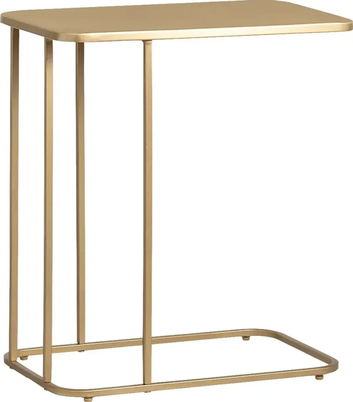 Adelay Gold Accent Table