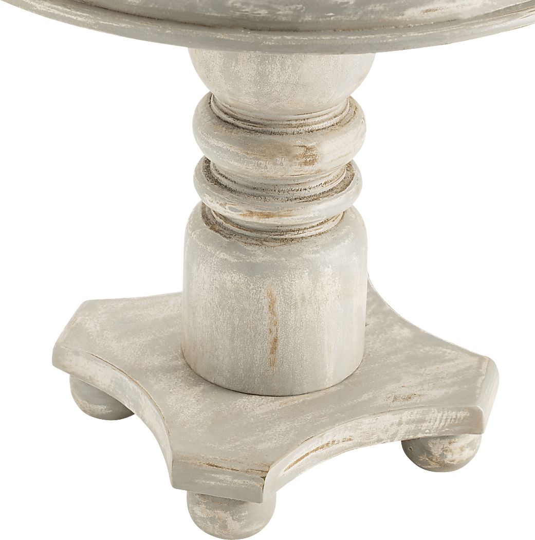 Bartgis Cream Accent Table