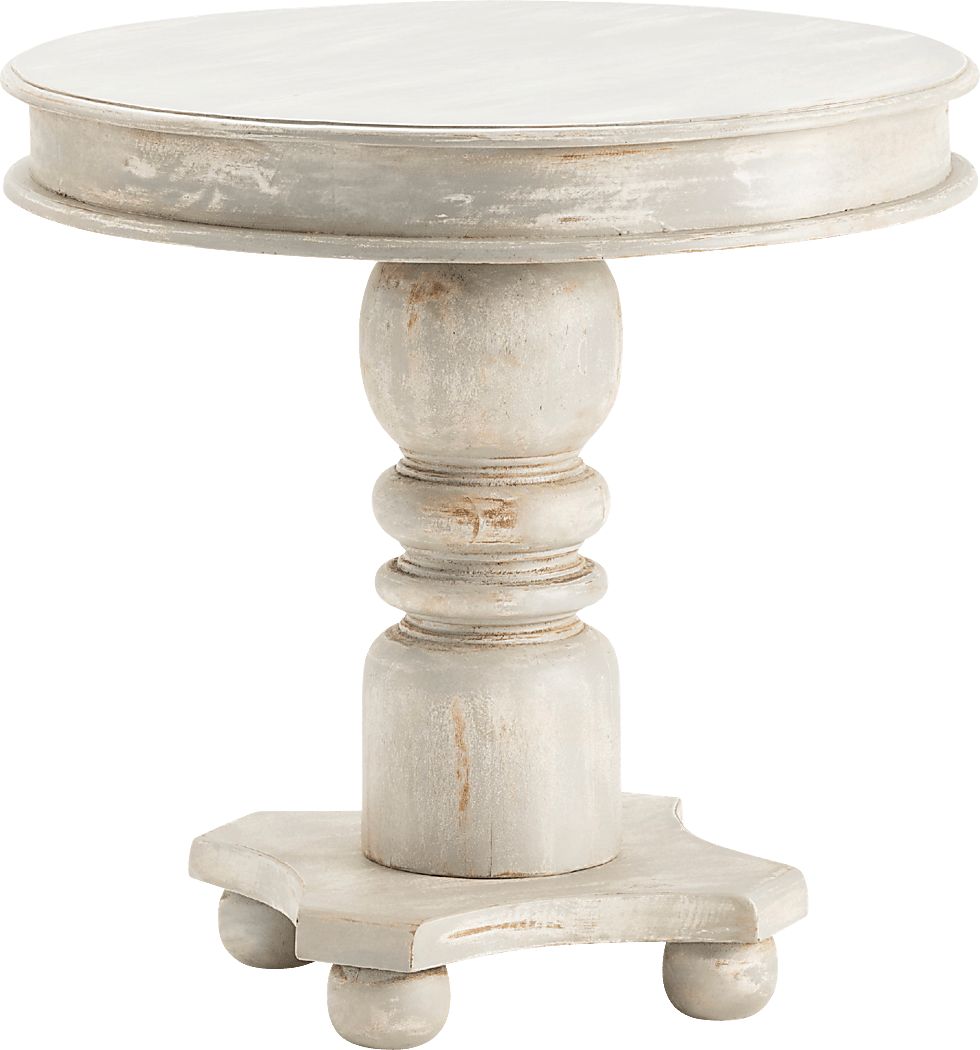 Bartgis Cream Accent Table