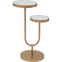 Agawam Gold Accent Table