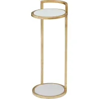 Deldorf Gold Accent Table
