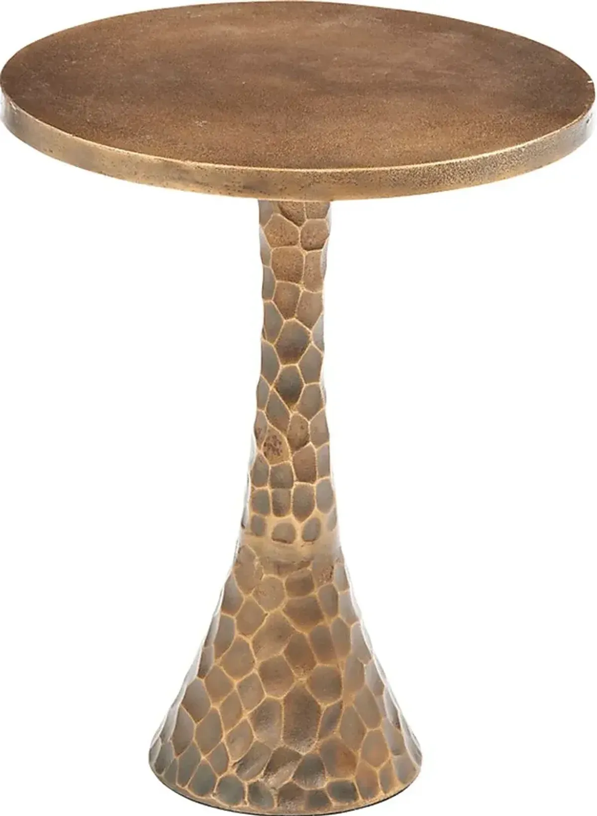 Grogan Gold Accent Table