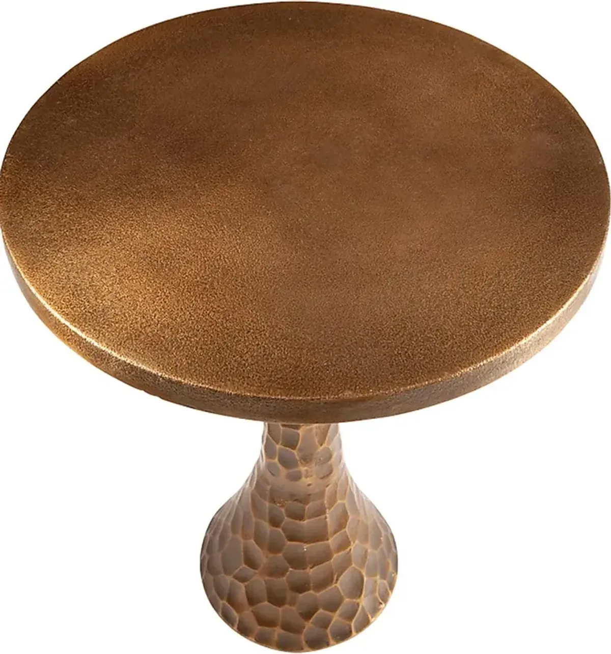 Grogan Gold Accent Table