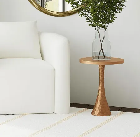 Grogan Gold Accent Table