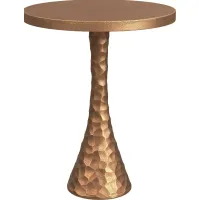 Grogan Gold Accent Table