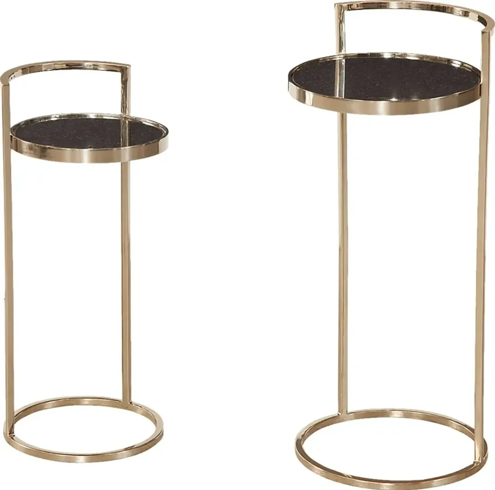 Verchild Black Accent Table, Set of 2