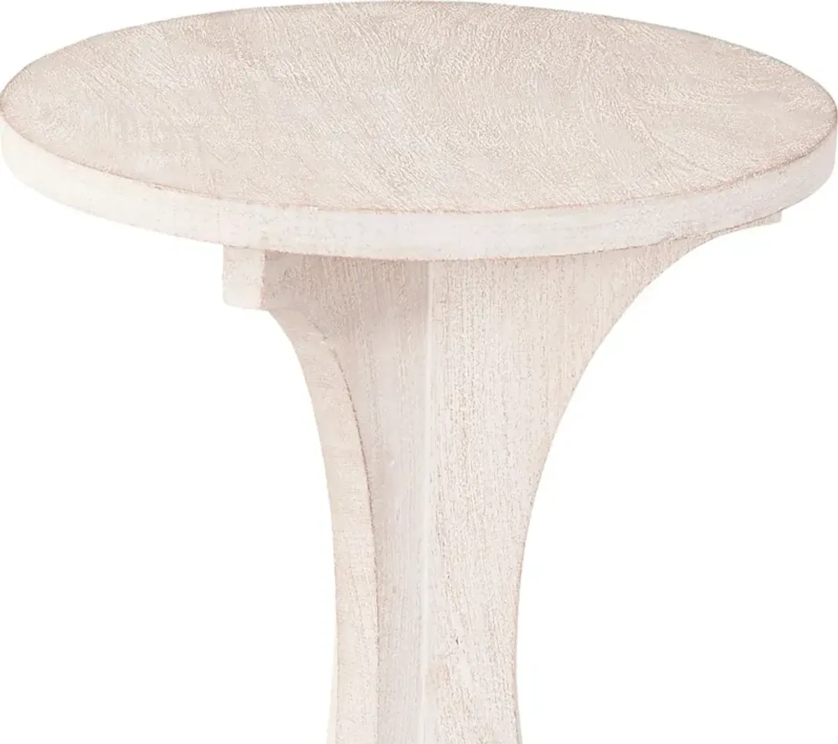 Welgate White Accent Table