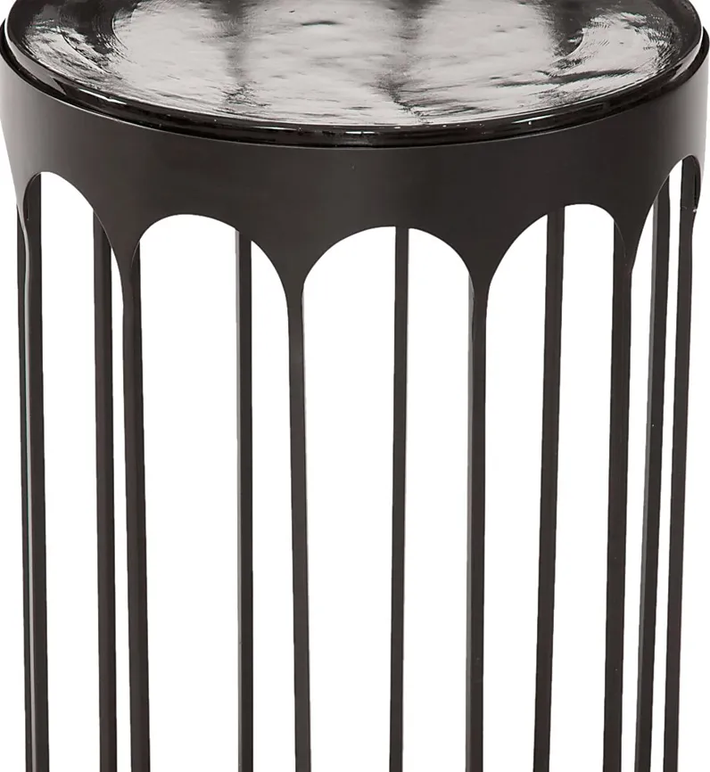 Canonicus Black Accent Table