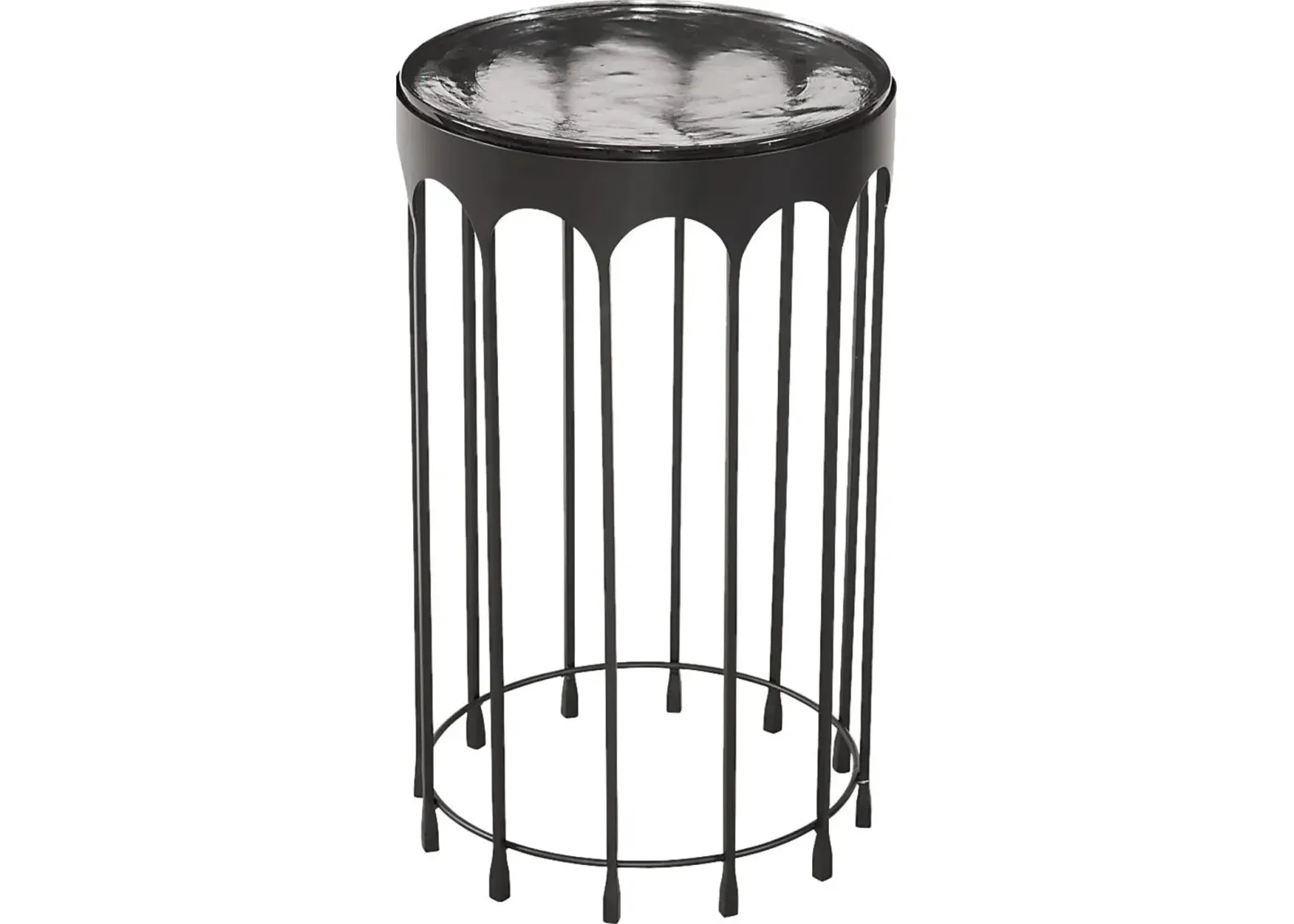 Canonicus Black Accent Table