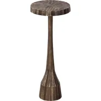 Desrosiers Brown Accent Table