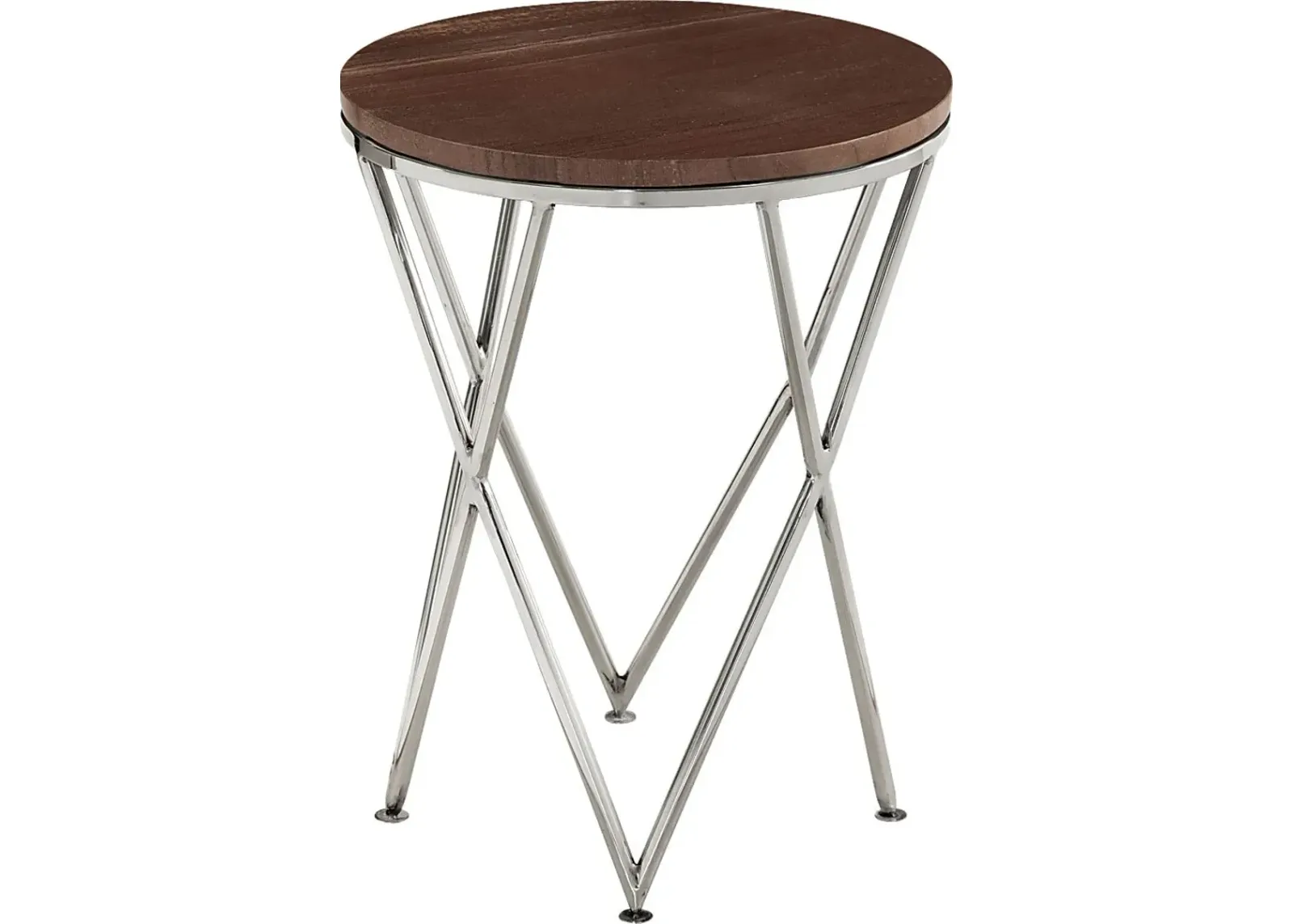 Stinziano Silver Accent Table