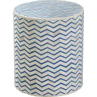 Saltonstall Blue Accent Table