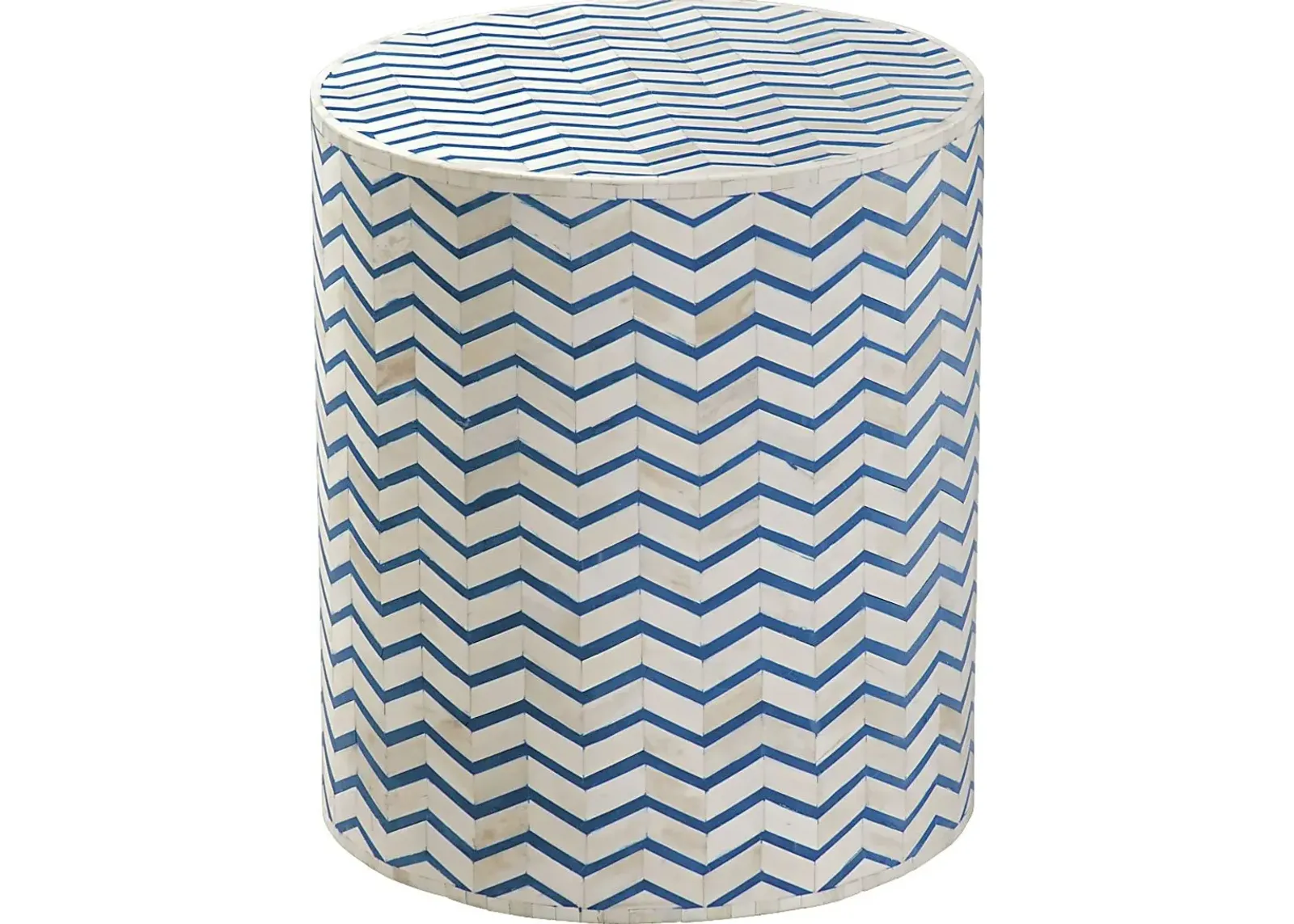 Saltonstall Blue Accent Table