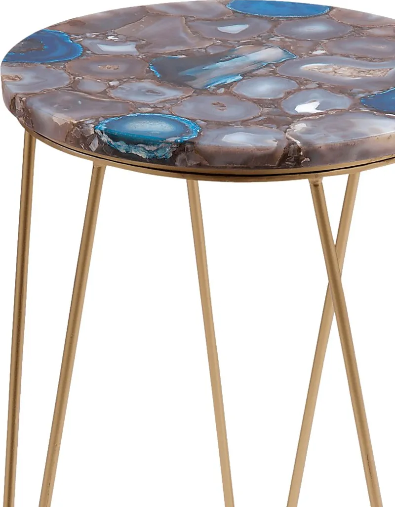 Barasford Gold Accent Table