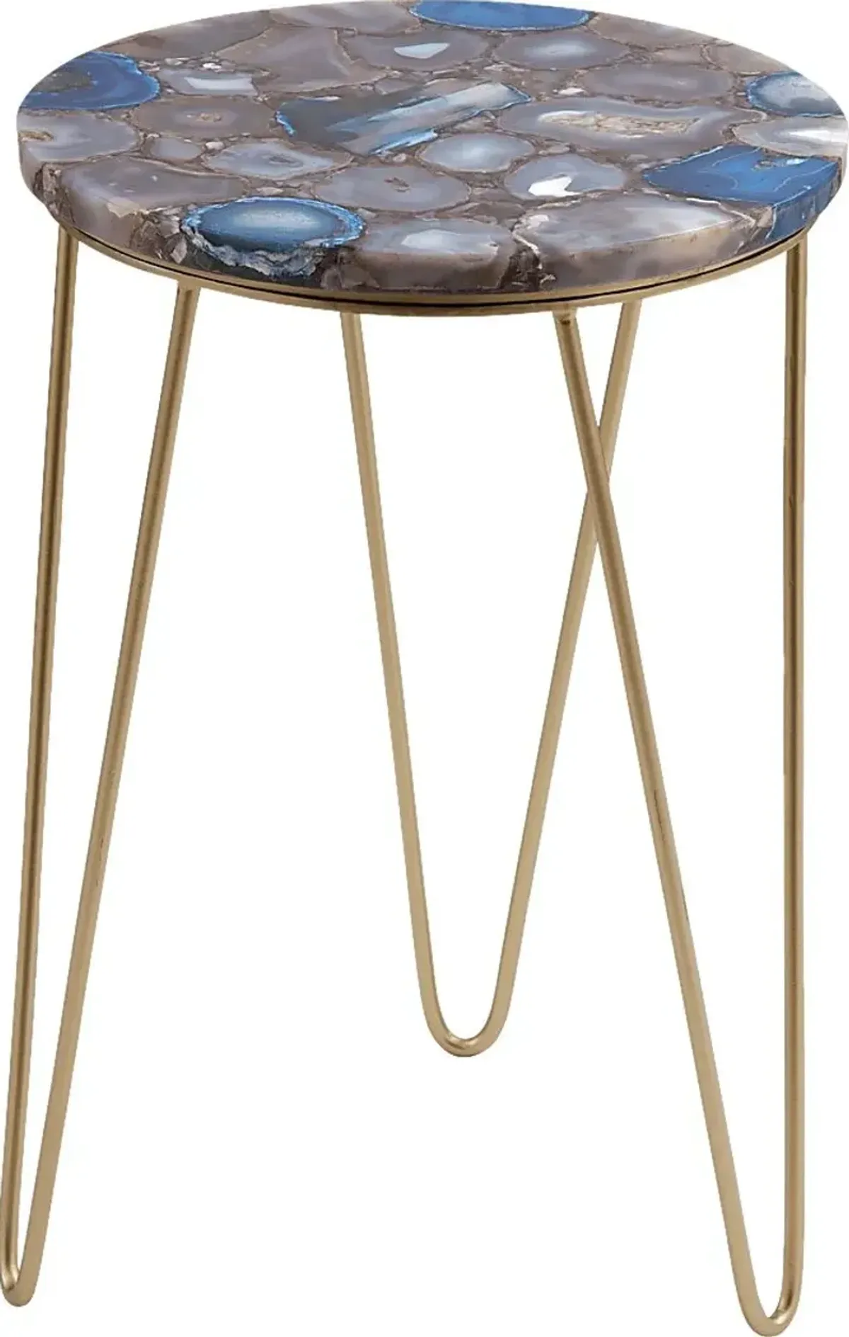 Barasford Gold Accent Table