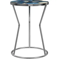 Belvidere Silver Accent Table