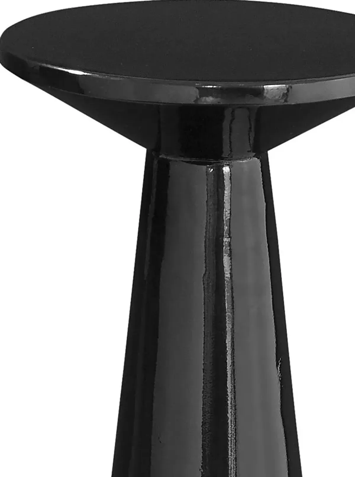 Conoyle Black Accent Table