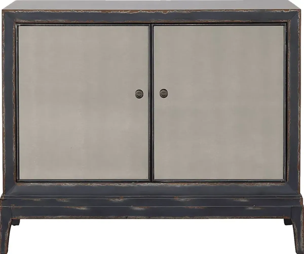 Sunstrand Blue Bar Cabinet