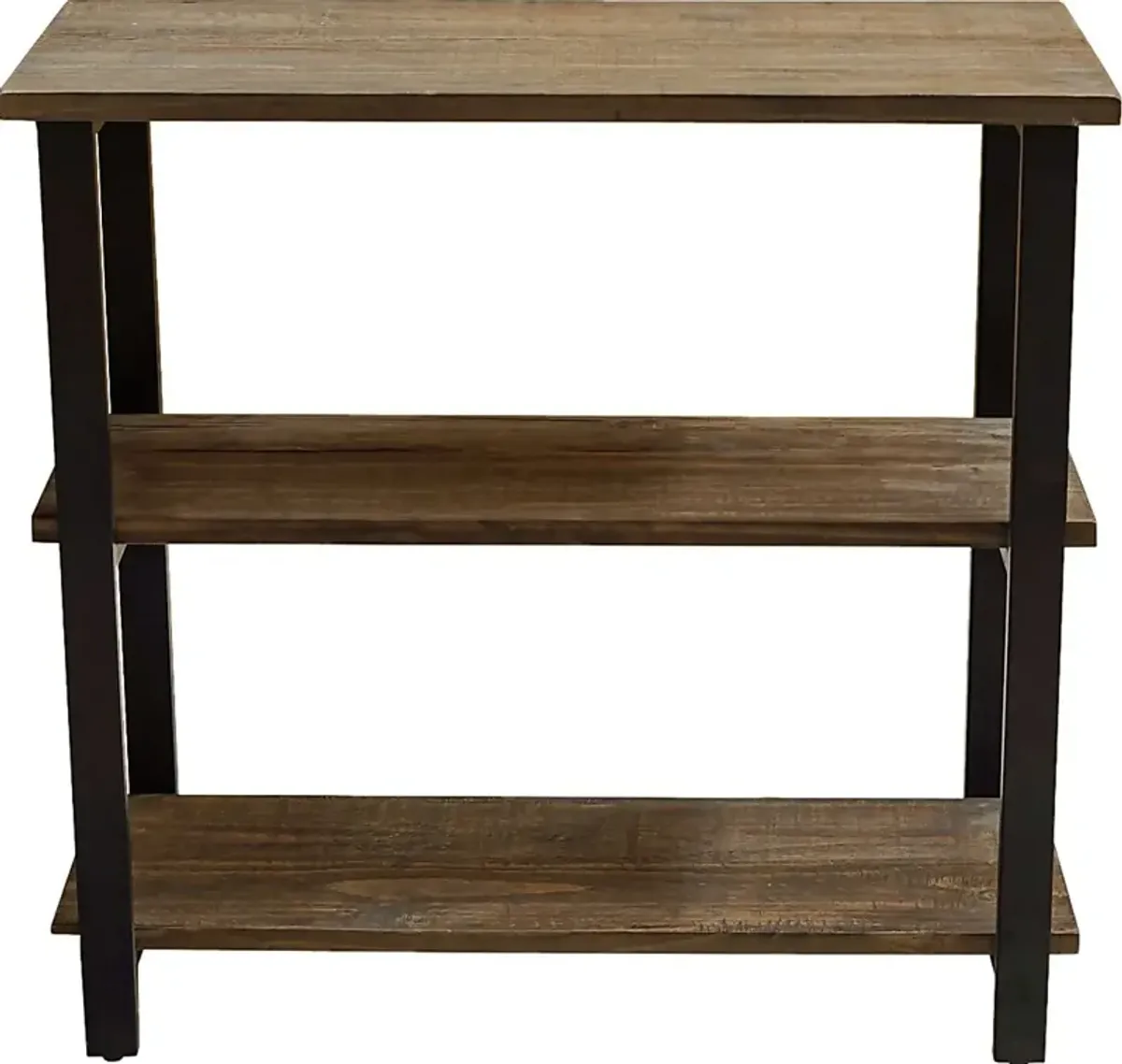 Kenarra I Brown 2-Shelf Bookcase