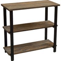 Kenarra I Brown 2-Shelf Bookcase