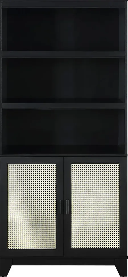 Gansons Black Bookcase