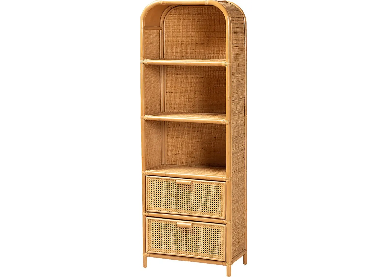 Brebati Brown Bookcase