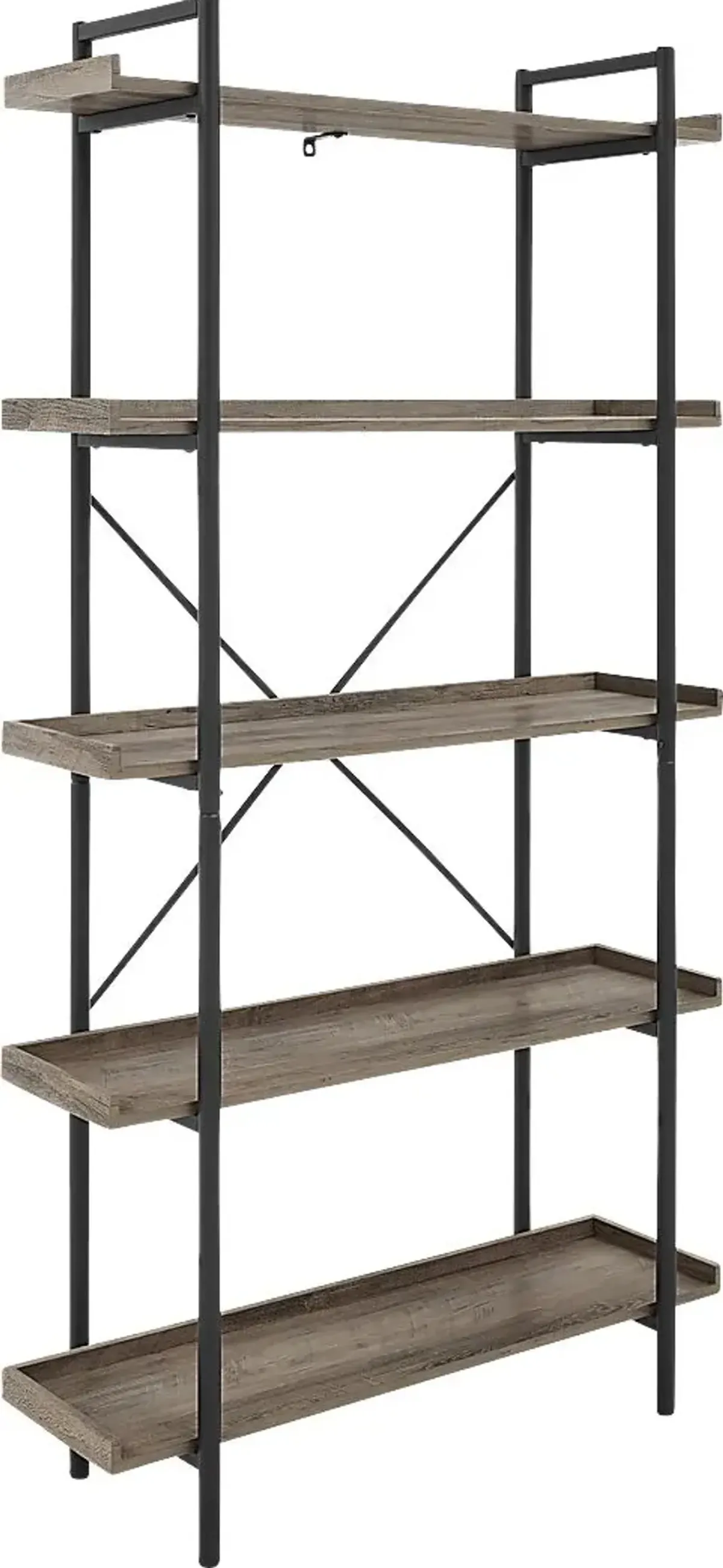 Kathwood Gray Bookcase