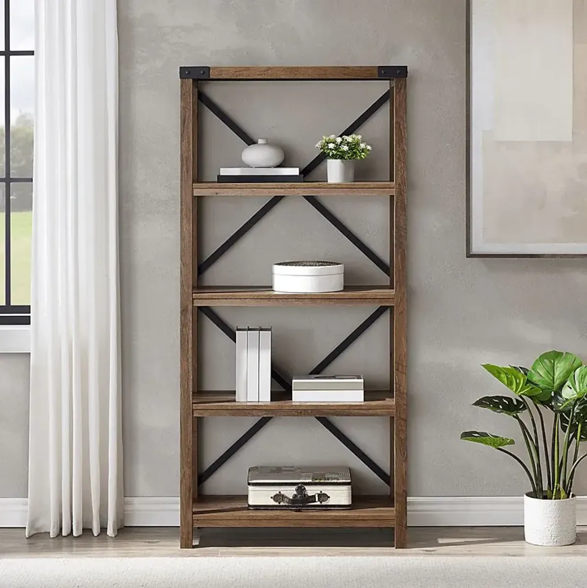 Northwinds Oak Bookcase