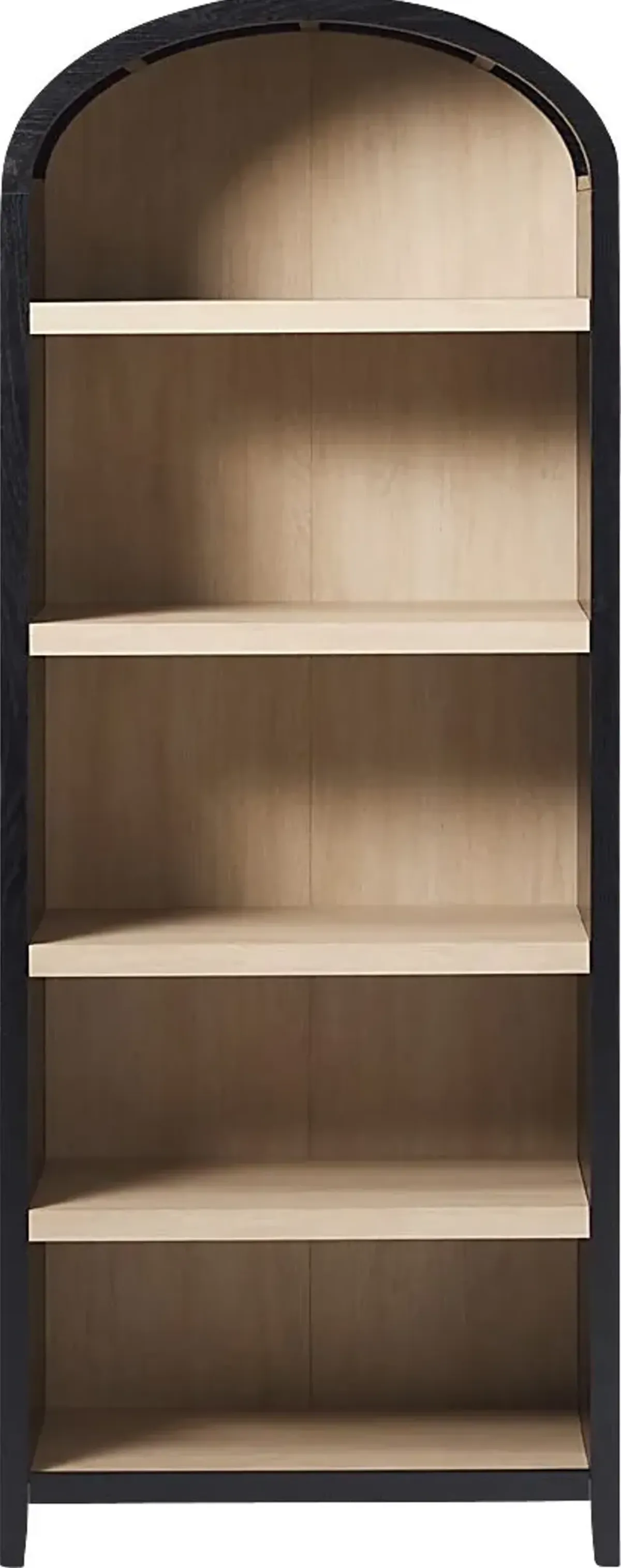 Annbick I Black Bookcase